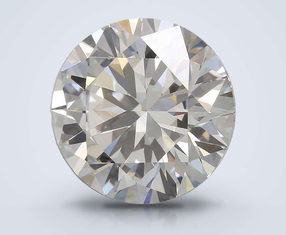 5.49 Carat Round Lab Diamond