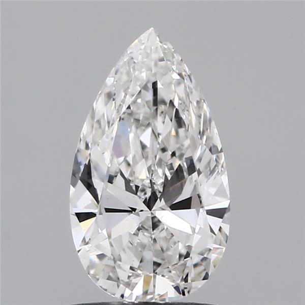 0.77ct F VS1 Rare Carat Ideal Cut Pear Lab Grown Diamond