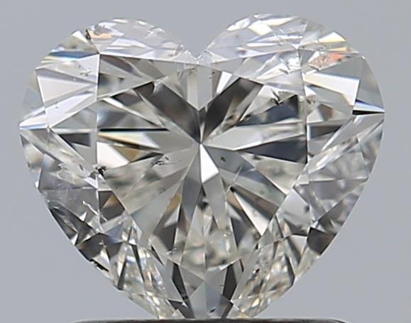 1.02ct G SI2 Very Good Cut Heart Diamond