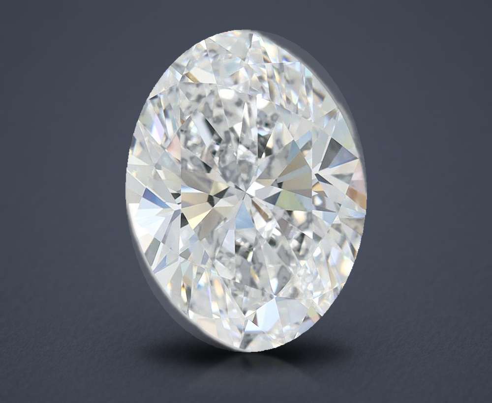 3.50 Carat Oval Lab Diamond