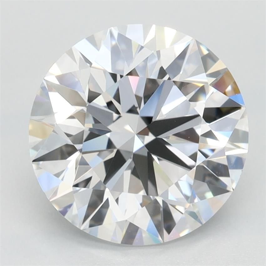 2.59ct D IF Rare Carat Ideal Cut Round Lab Grown Diamond