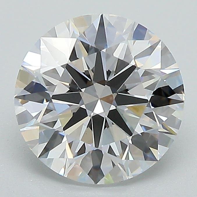 2.09ct D VS1 Rare Carat Ideal Cut Round Lab Grown Diamond