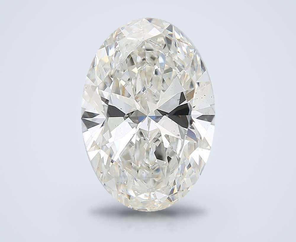 7.02 Carat Oval Lab Diamond