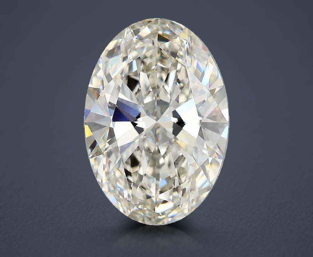 3.50 Carat Oval Lab Diamond