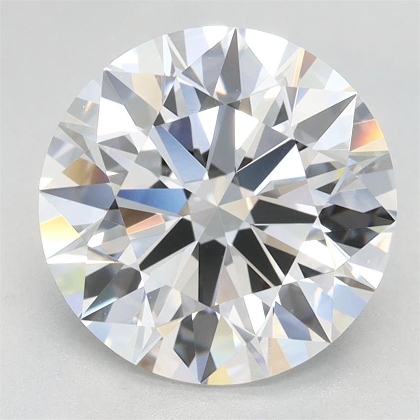 2.51ct D VVS1 Rare Carat Ideal Cut Round Lab Grown Diamond