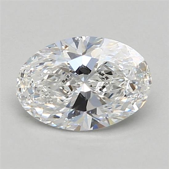 0.66ct D IF Rare Carat Ideal Cut Oval Lab Grown Diamond