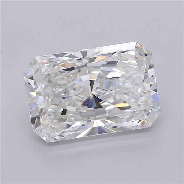 10.51ct E VS1 Rare Carat Ideal Cut Radiant Lab Grown Diamond