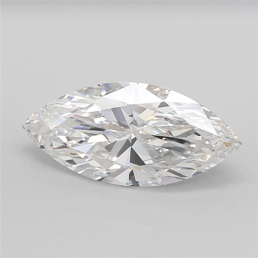 6.02ct E VVS2 Rare Carat Ideal Cut Marquise Lab Grown Diamond
