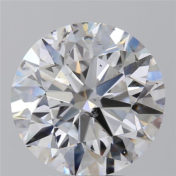 3.91ct D SI2 Excellent Cut Round Diamond