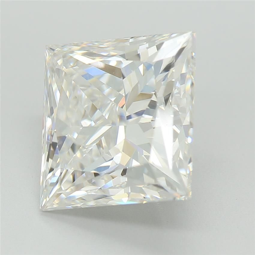 3.92ct E VS1 Rare Carat Ideal Cut Princess Lab Grown Diamond