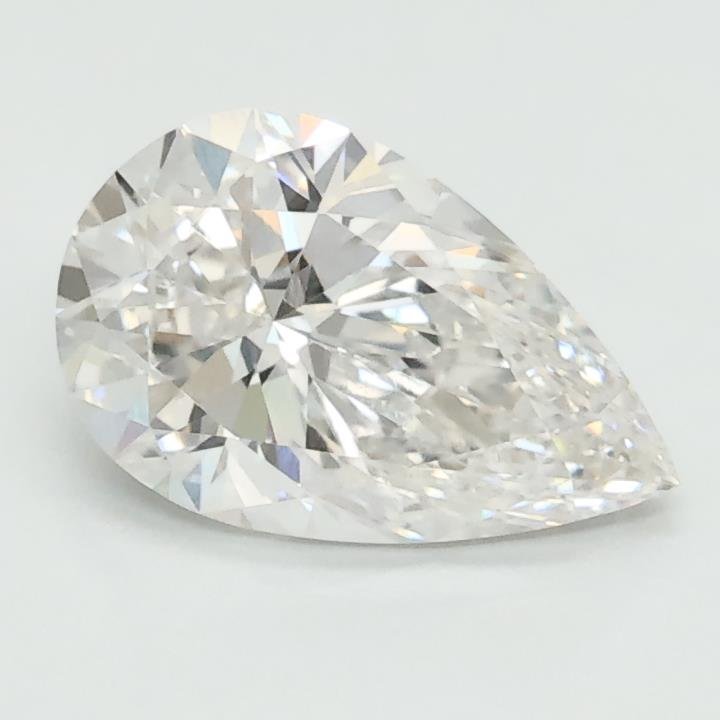 1.08ct E VVS2 Rare Carat Ideal Cut Pear Lab Grown Diamond