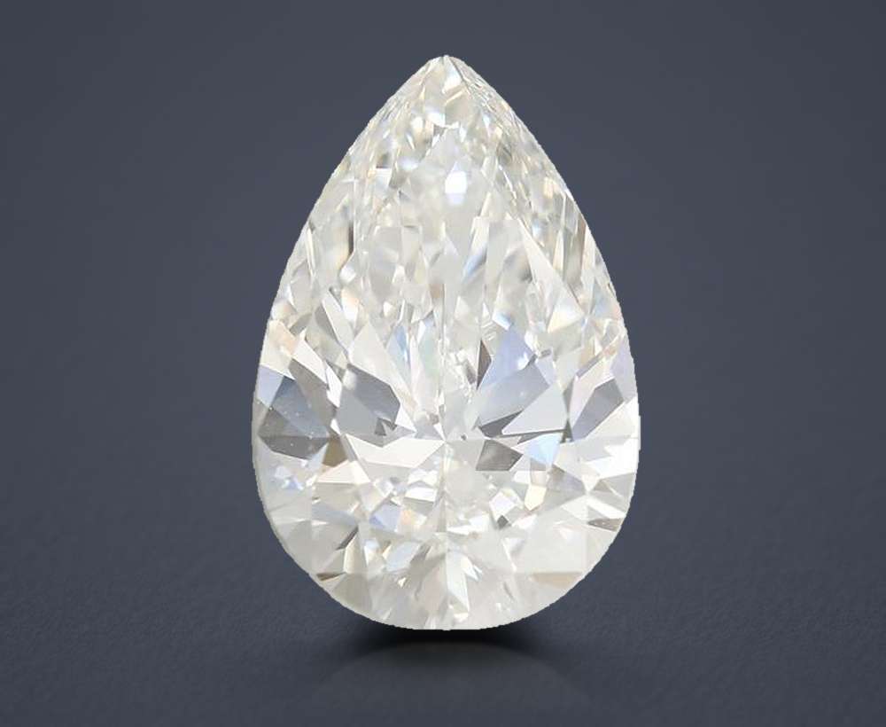 3.51 Carat Pear Lab Diamond