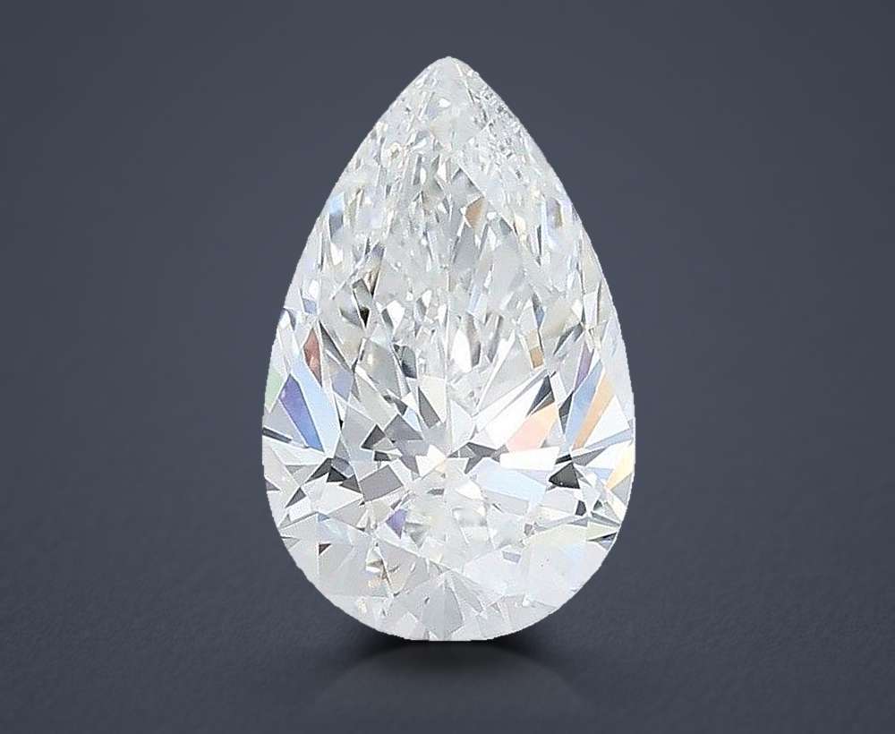 1.55 Carat Pear Lab Diamond