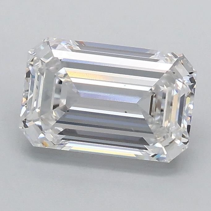 1.07ct E VS1 Rare Carat Ideal Cut Emerald Lab Grown Diamond