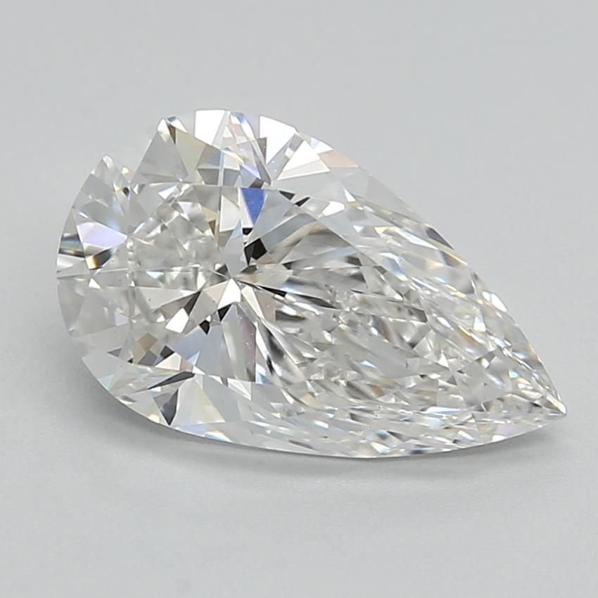 1.50ct E VS1 Rare Carat Ideal Cut Pear Lab Grown Diamond