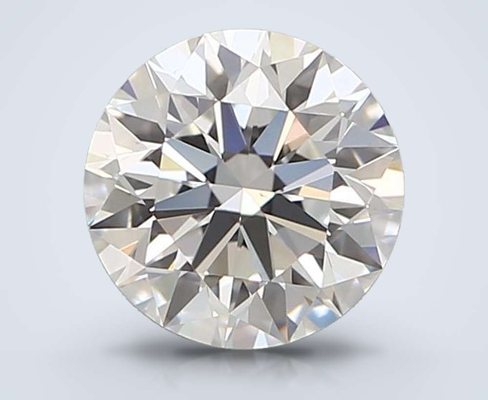 0.53 Carat Round Natural Diamond