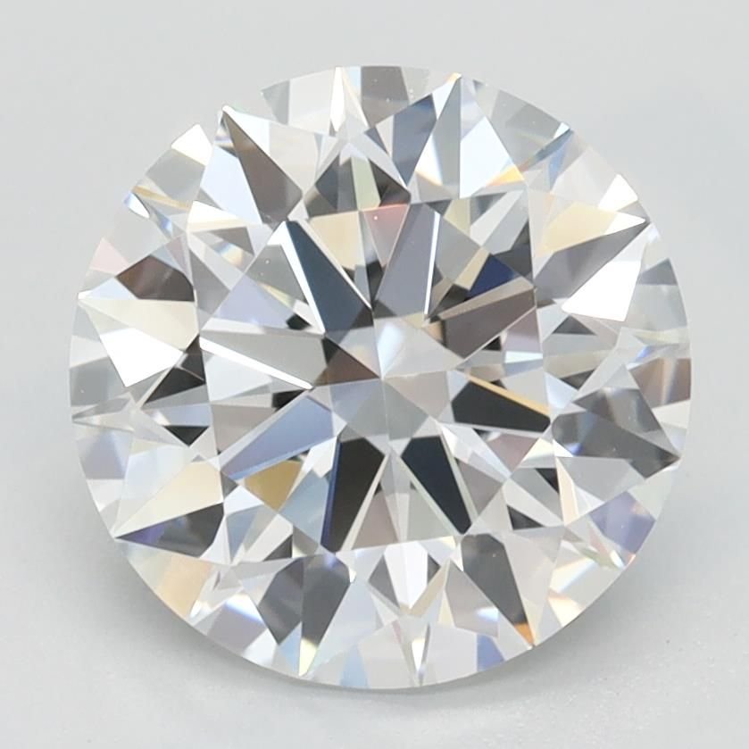 2.16ct D VVS1 Rare Carat Ideal Cut Round Lab Grown Diamond