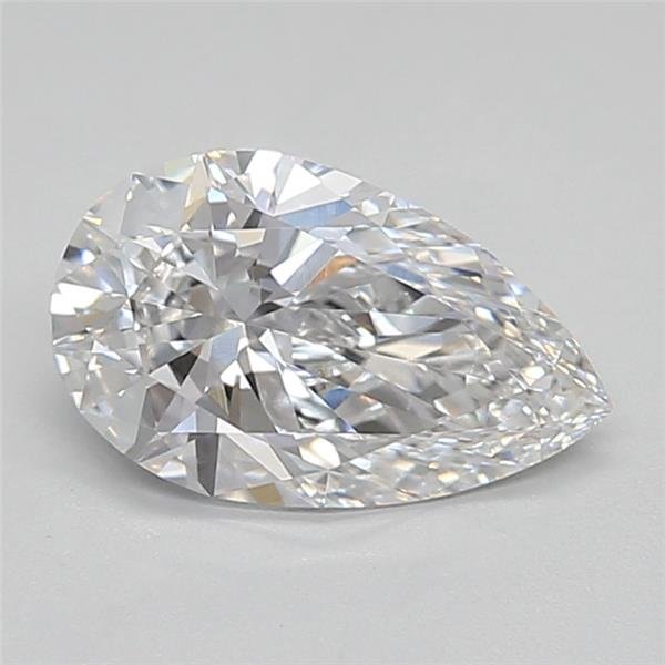 1.11ct E VVS1 Rare Carat Ideal Cut Pear Lab Grown Diamond