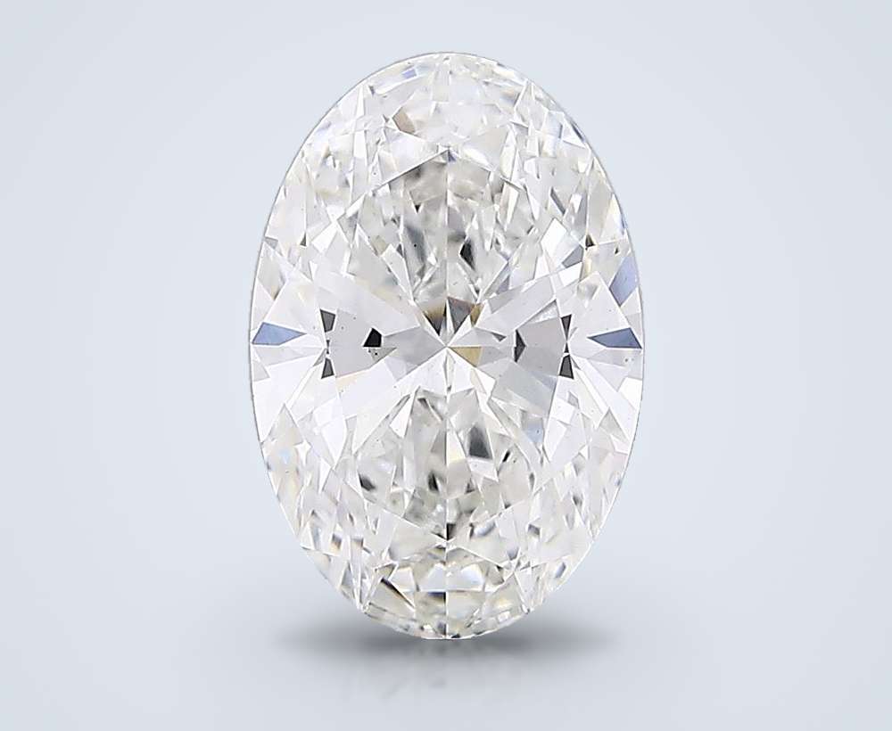 5.66 Carat Oval Lab Diamond