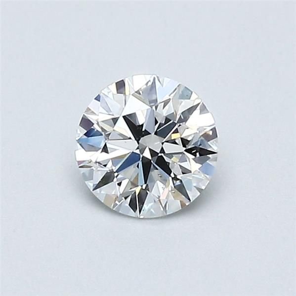 0.42ct D SI1 Rare Carat Ideal Cut Round Diamond