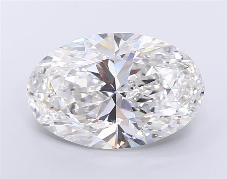14.07ct F VS1 Rare Carat Ideal Cut Oval Lab Grown Diamond