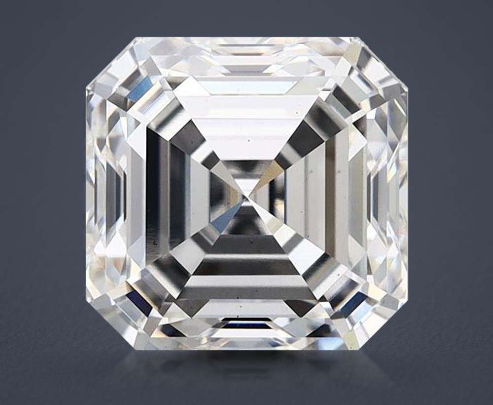 4.08 Carat Asscher Lab Diamond