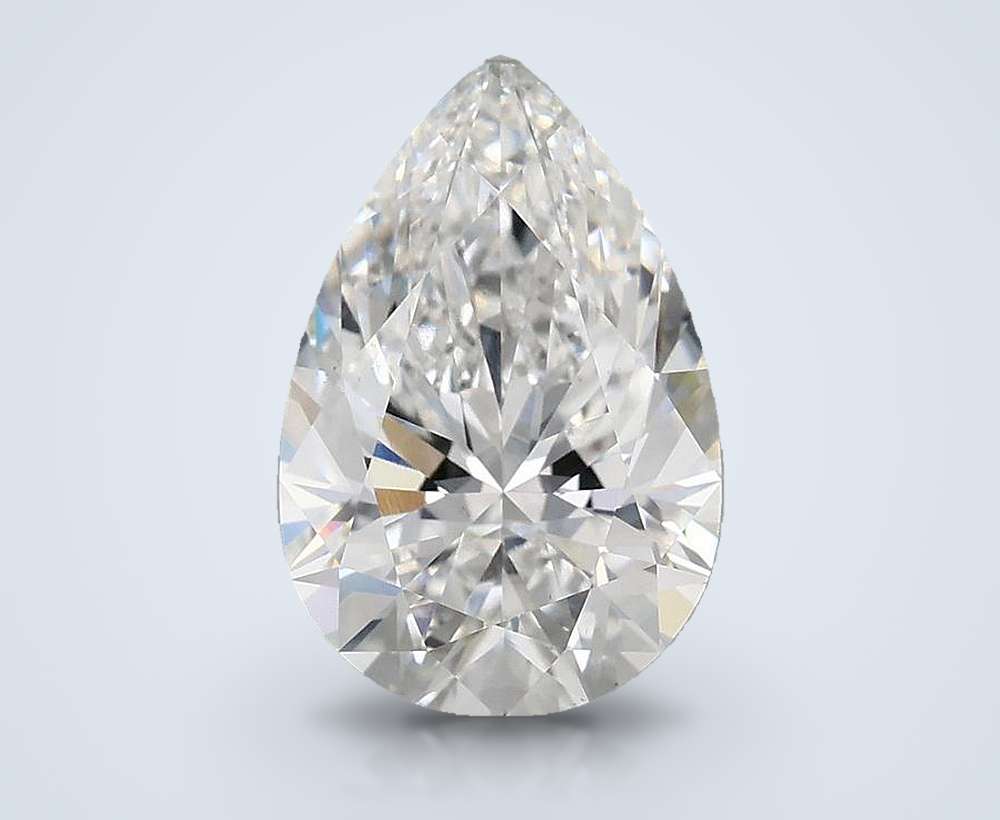 3.10 Carat Pear Lab Diamond