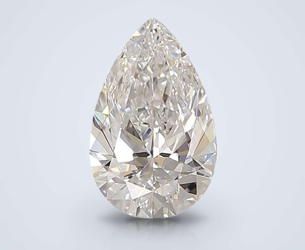 1.28 Carat Pear Lab Diamond