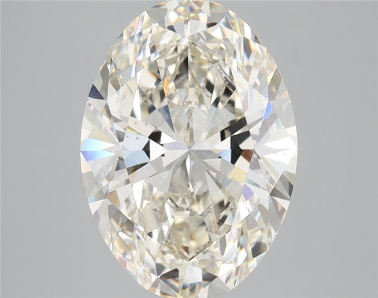 3.54ct I VS1 Rare Carat Ideal Cut Oval Lab Grown Diamond