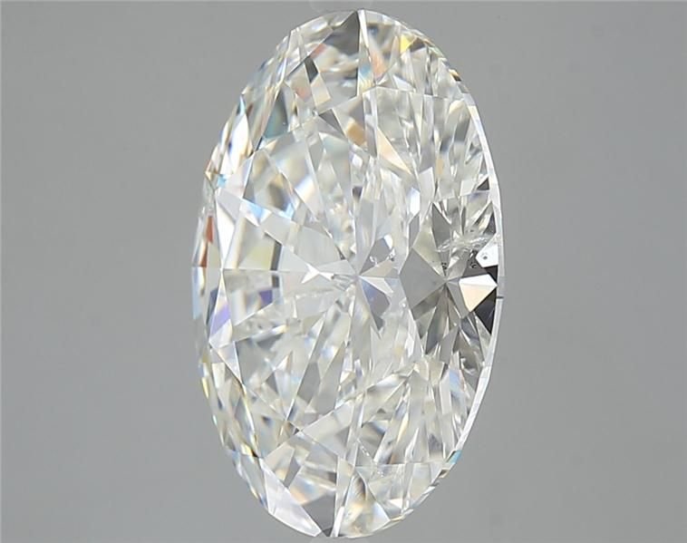 5.44ct I SI2 Rare Carat Ideal Cut Oval Diamond