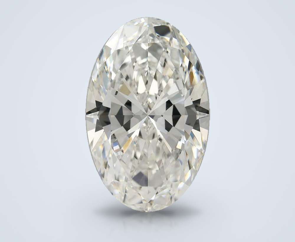 8.03 Carat Oval Lab Diamond