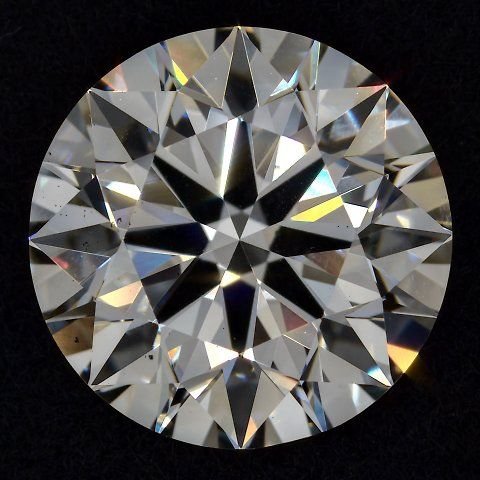 2.53ct H VS2 Rare Carat Ideal Cut Round Lab Grown Diamond