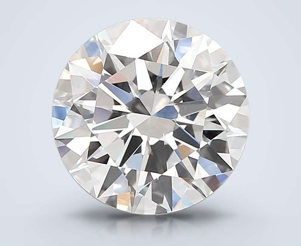 3.53 Carat Round Lab Diamond