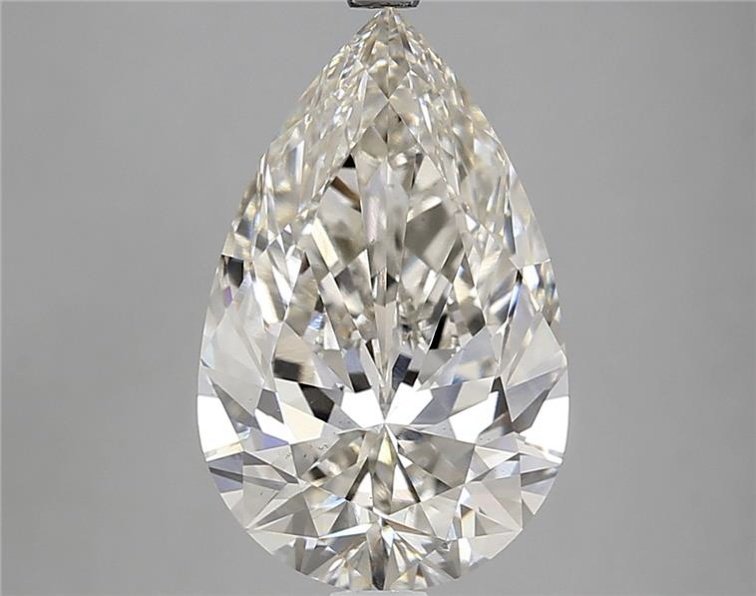 5.04ct I VS1 Rare Carat Ideal Cut Pear Lab Grown Diamond