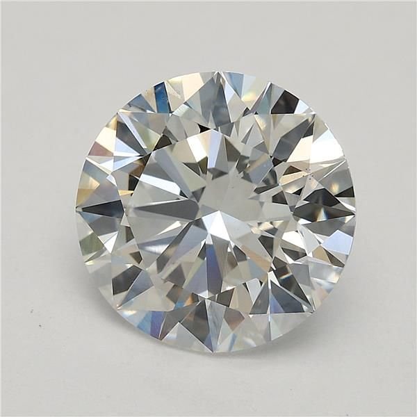 3.11ct G VS1 Excellent Cut Round Lab Grown Diamond