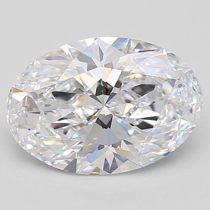 2.16ct D VVS1 Rare Carat Ideal Cut Oval Lab Grown Diamond