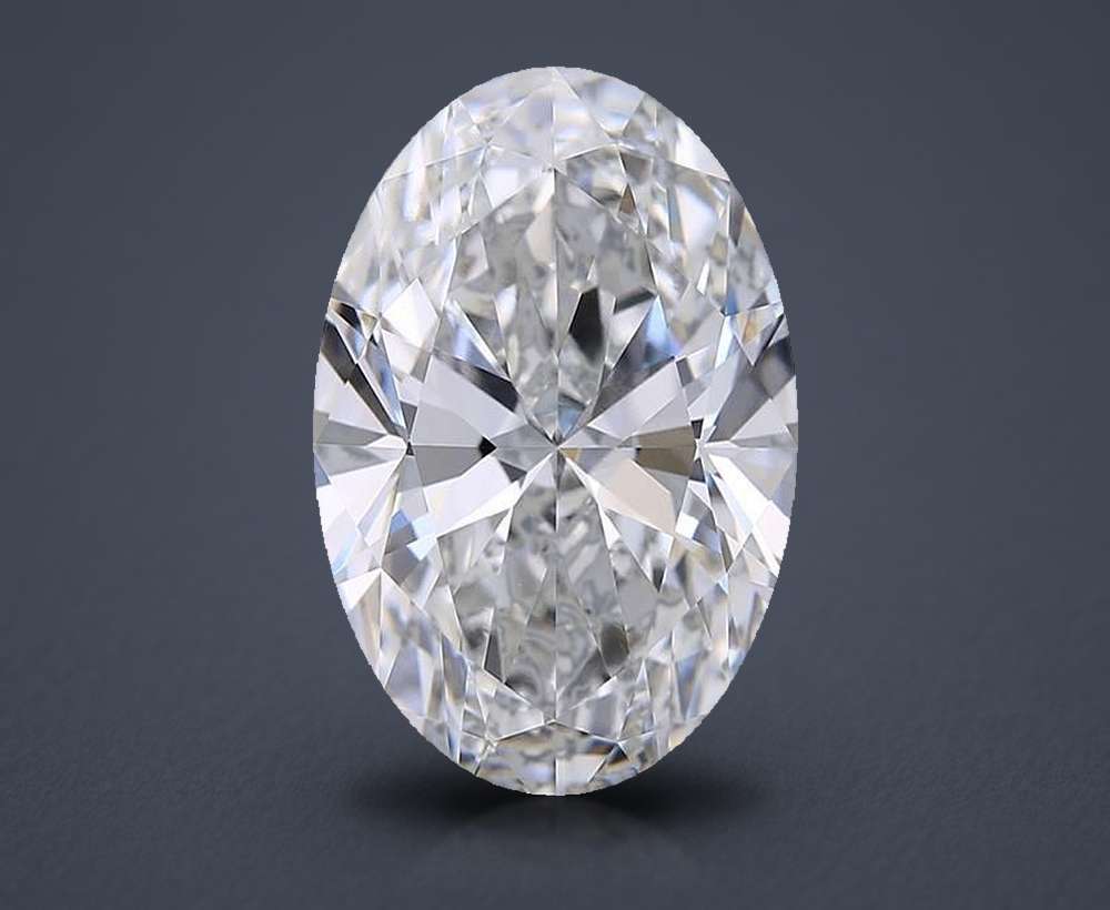 3.07 Carat Oval Lab Diamond