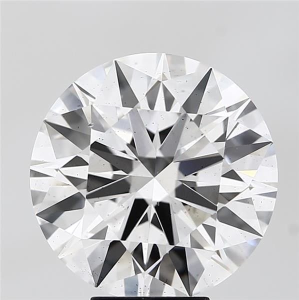 7.08ct F SI1 Rare Carat Ideal Cut Round Lab Grown Diamond