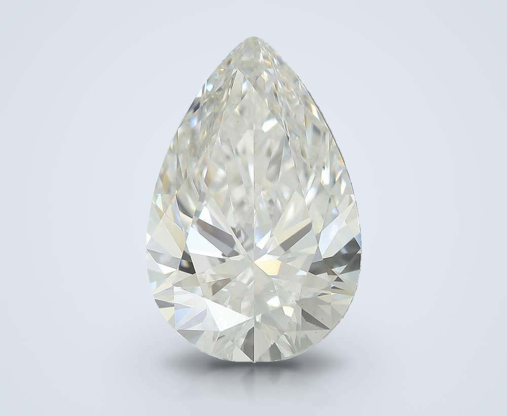 5.63 Carat Pear Lab Diamond