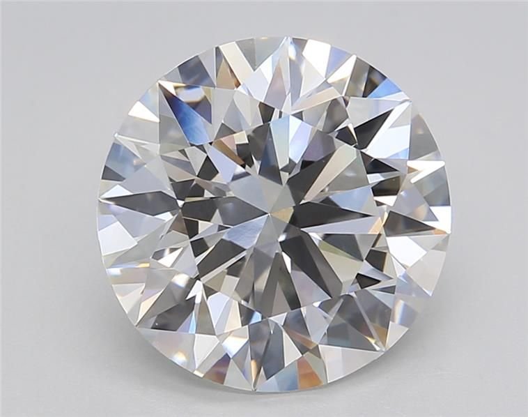 5.02ct F VS1 Rare Carat Ideal Cut Round Lab Grown Diamond