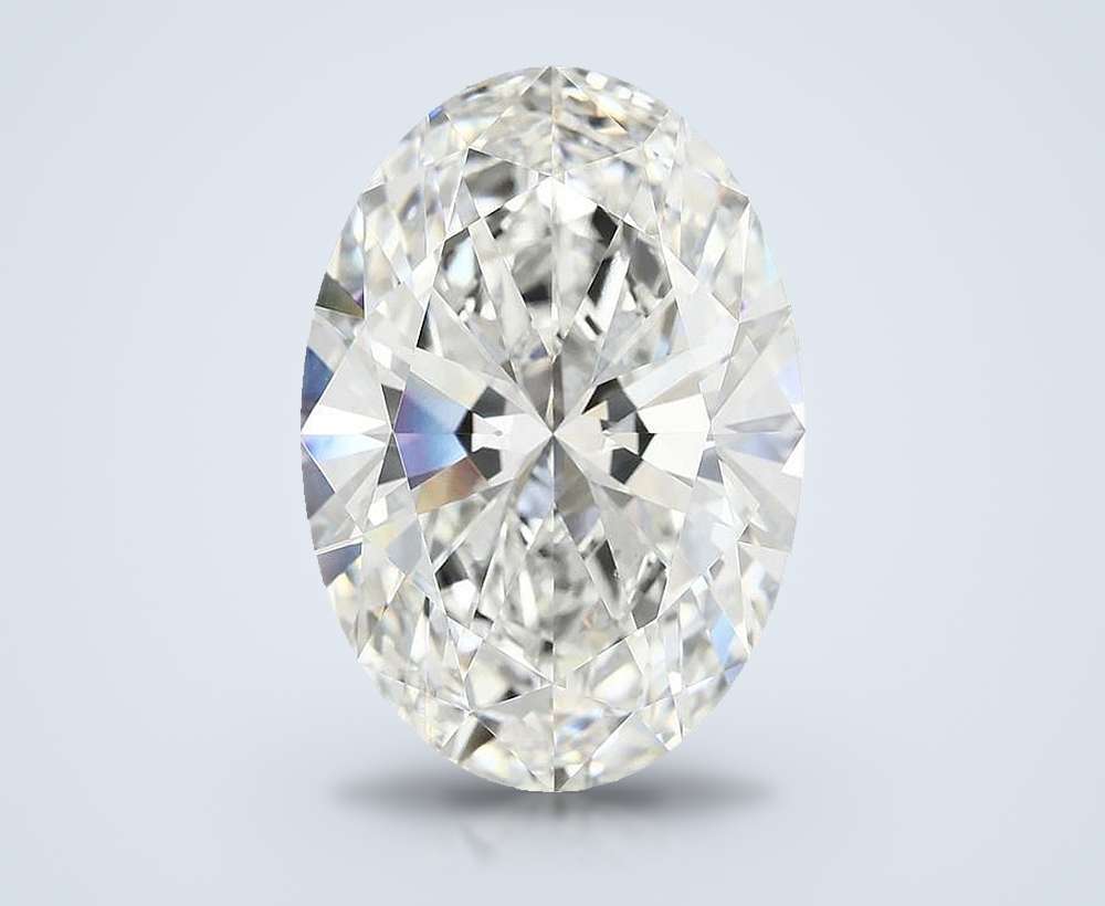 10.70 Carat Oval Lab Diamond