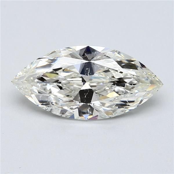 3.01ct J SI2 Rare Carat Ideal Cut Marquise Diamond