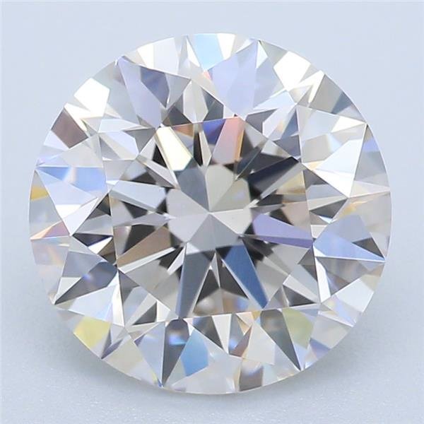 2.02ct I VVS2 Excellent Cut Round Lab Grown Diamond
