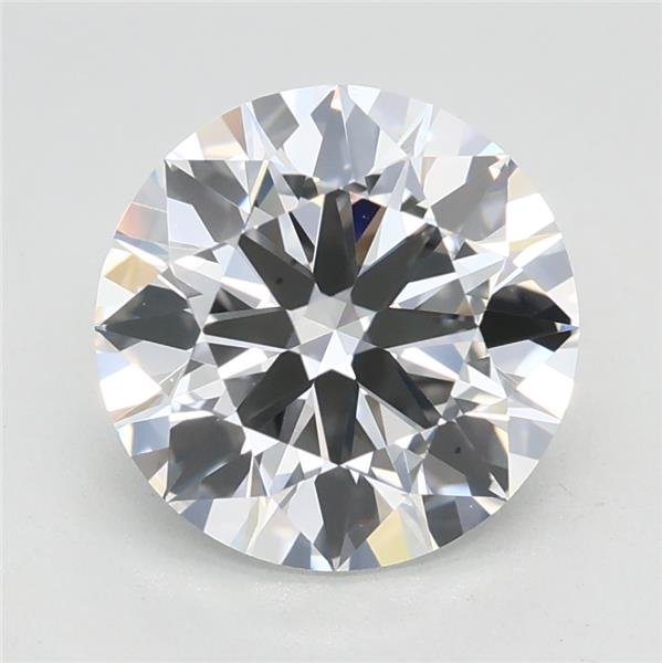 2.00ct E VVS1 Excellent Cut Round Lab Grown Diamond