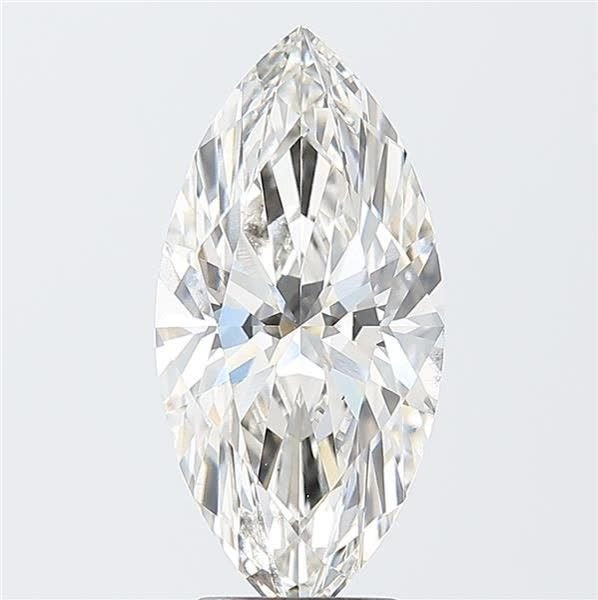 3.51ct H VS2 Rare Carat Ideal Cut Marquise Lab Grown Diamond