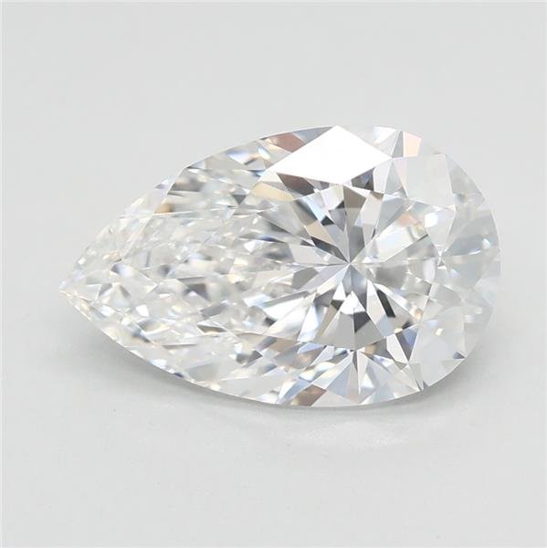 1.73ct E VVS2 Rare Carat Ideal Cut Pear Lab Grown Diamond