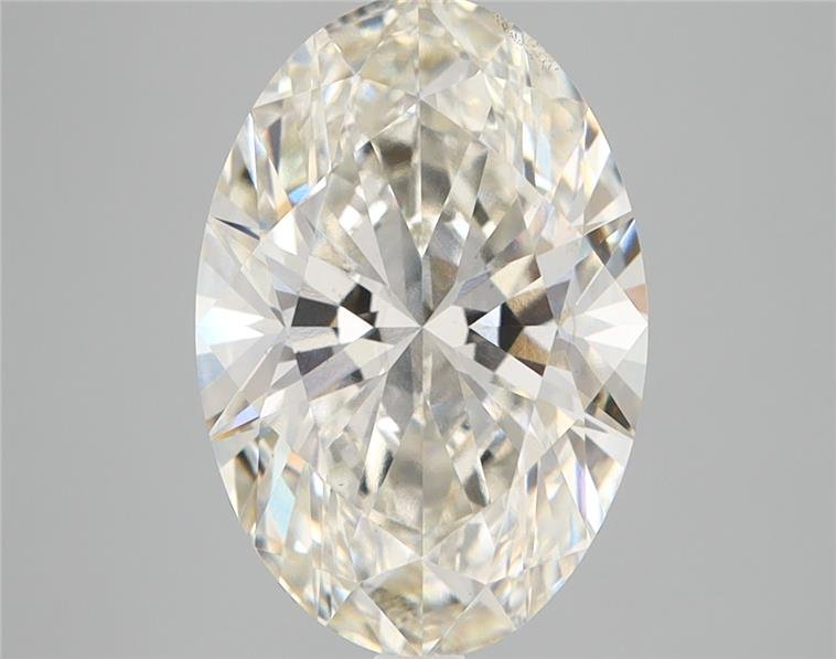 3.54ct I VS2 Rare Carat Ideal Cut Oval Lab Grown Diamond