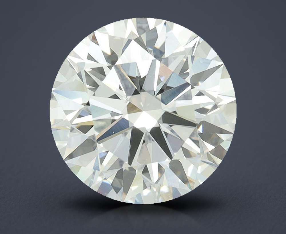 4.57 Carat Round Lab Diamond