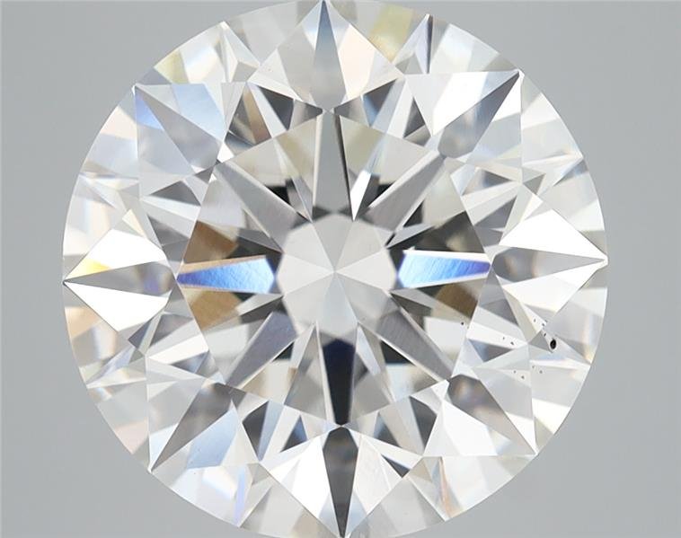 6.16ct H VS2 Rare Carat Ideal Cut Round Lab Grown Diamond