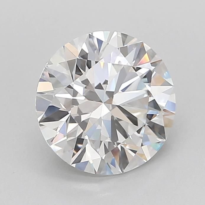 2.03ct D VVS2 Rare Carat Ideal Cut Round Lab Grown Diamond
